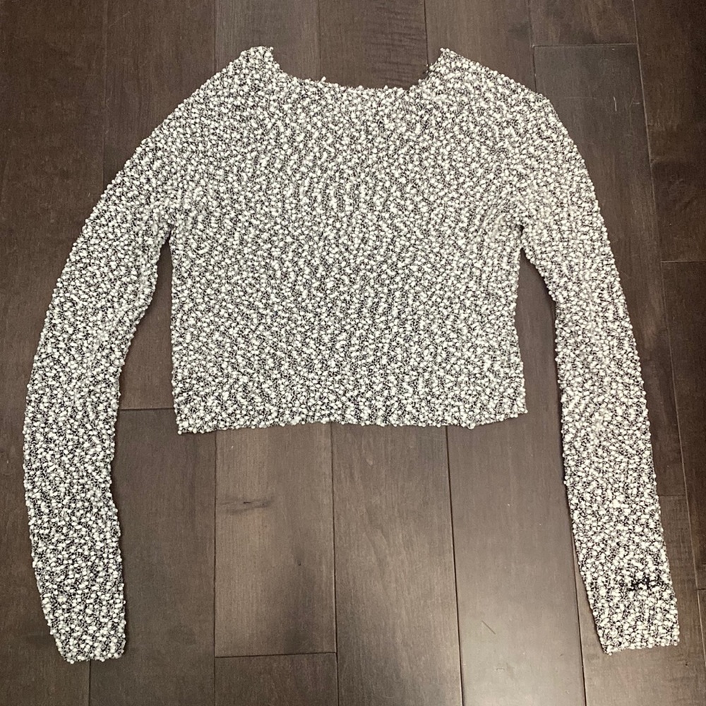 Long Sleeve Crop Top